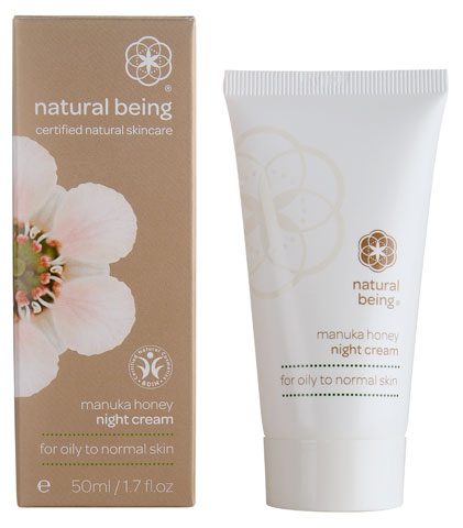 manuka night cream oily to normal skin